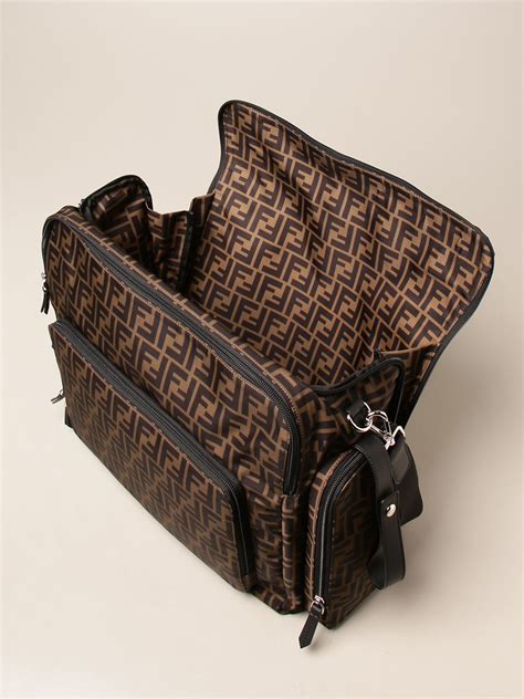 Fendi nylon diaper bag